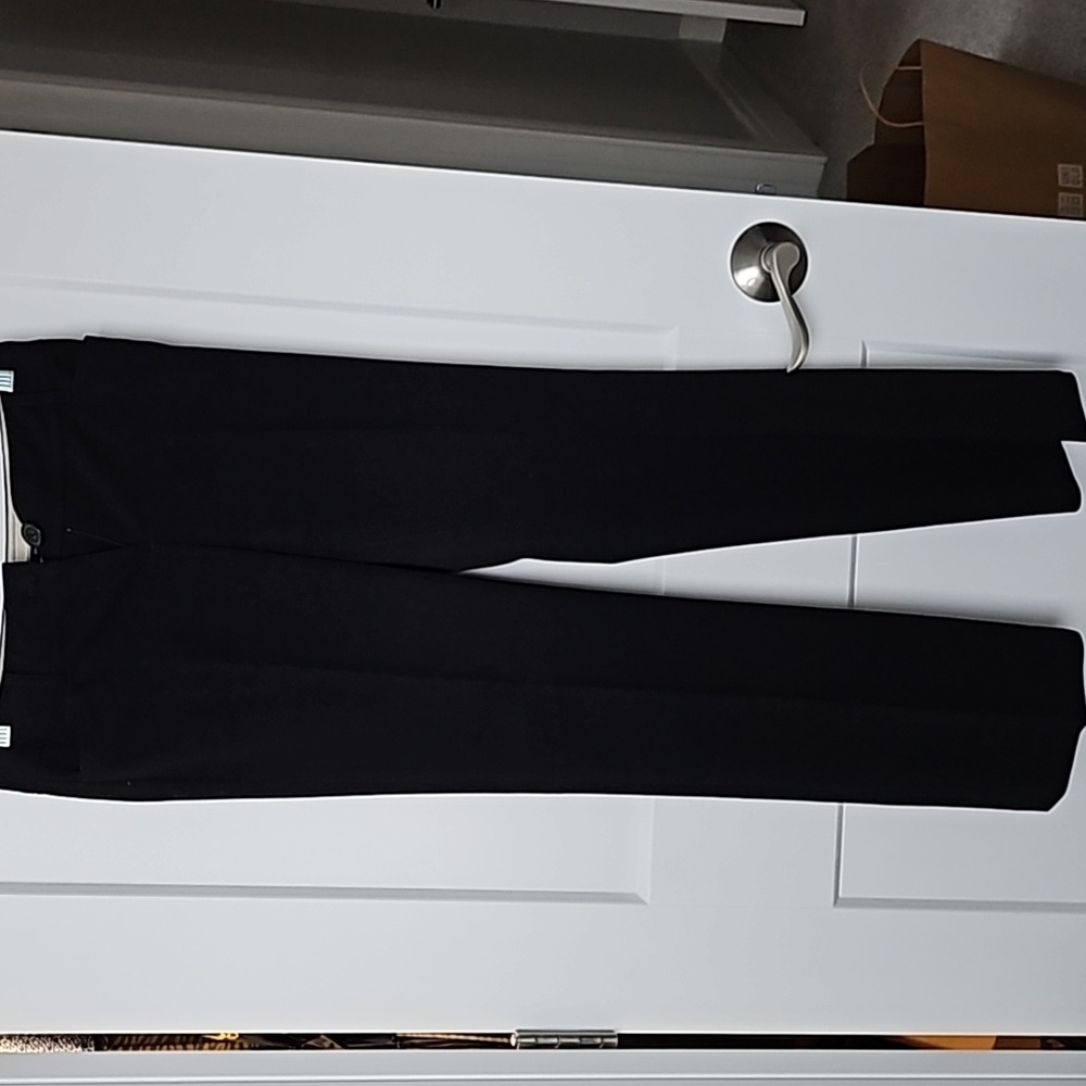 Black suit pants